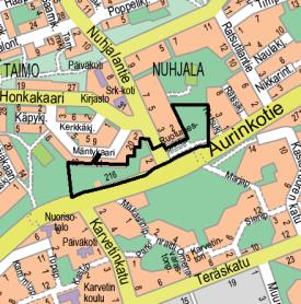 6. Kaupunginosa 2, kortteli 31, Birgitan talo Naantalin keskustan asemakaavan tehostaminen keskustan rakennemallin mukaisesti.