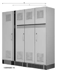 3 Mekaaninen asennus VLT HVAC Drive High Power -taajuusmuuttajan 3.2.