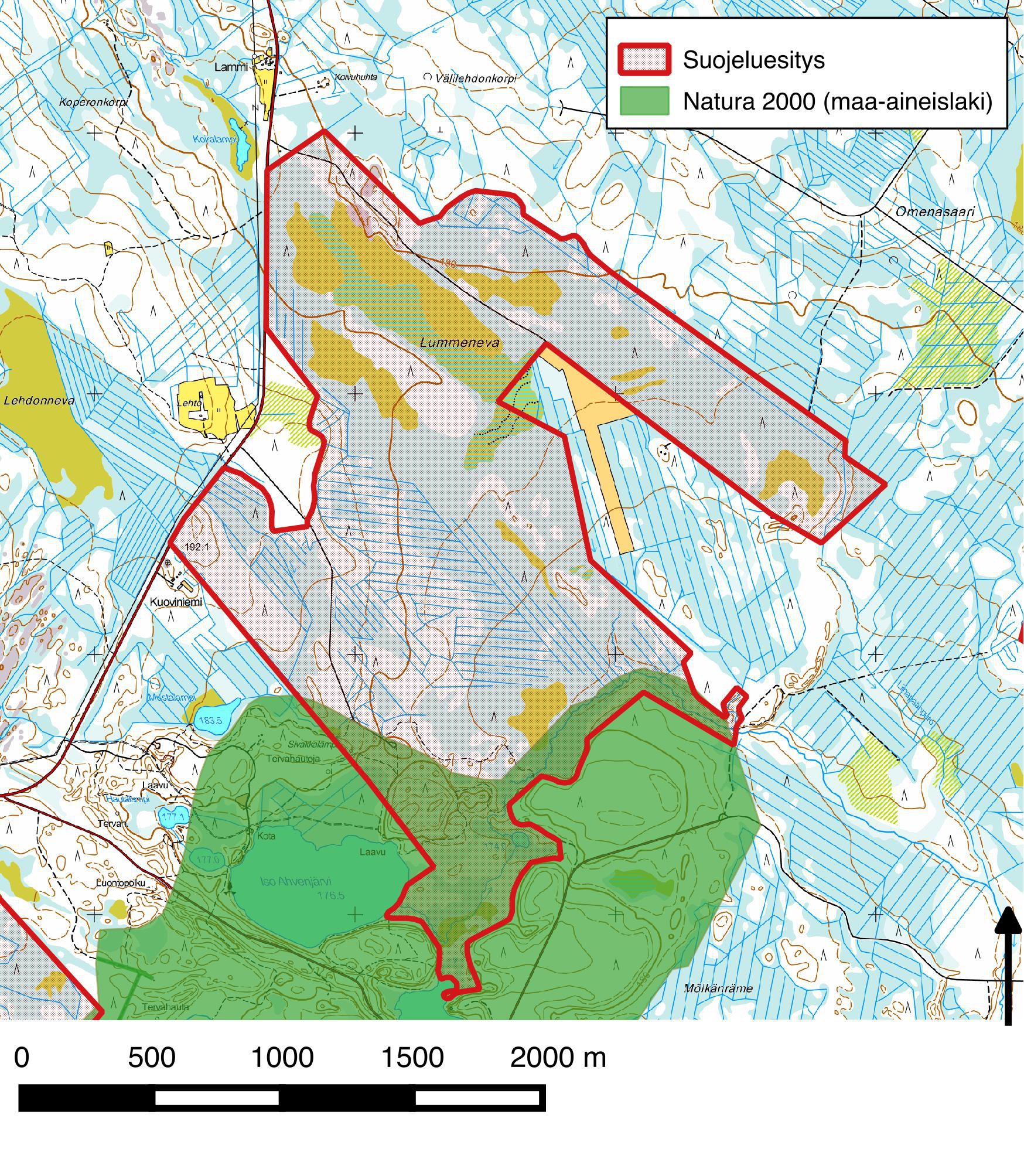 Suomenselän ja maanselän alueiden -suojelu ja