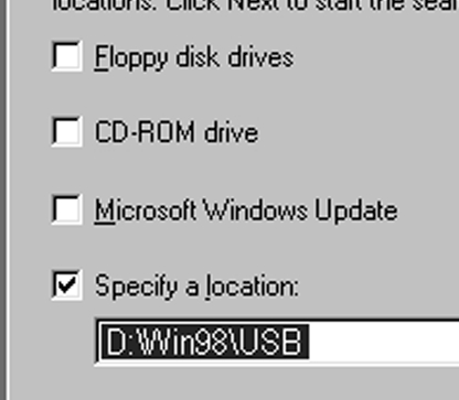 TIETOJEN SIIRTO Asentaminen käsin Windows 98 ajurin asennus käsin: noudata liittäminen tietokoneeseen -jakson ohjeita sivulta 73.