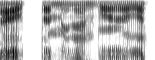 Approksimanttien havaitseminen Eräs tärkeä aproksimantteja muista sonoranteista erottava vihje ovat (negatiiviset) muutokset äänekkyydessä eri taajuuskaistoilla: 0 300 Hz sonoranttisuus = periodisuus