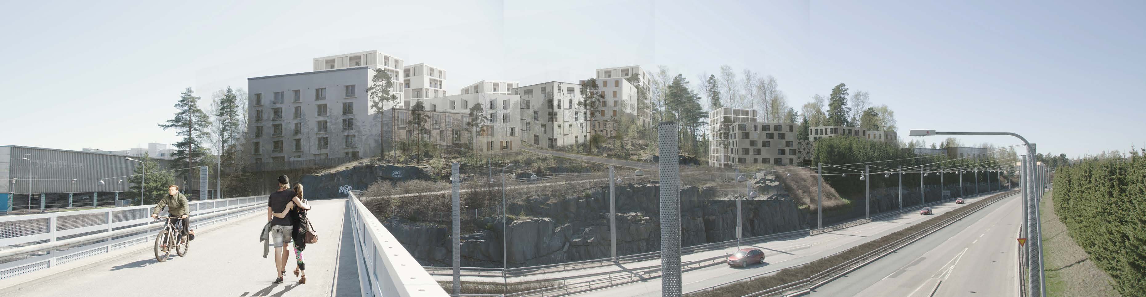 Pohjavedenpuisto Haruspuisto Pohjavedenpuistoon on suunniteltu täydennysrakentamista. Rakentaminen sijoittuu puiston laidoille siten, että keskellä oleva kallioalue jää virkistyskäyttöön.