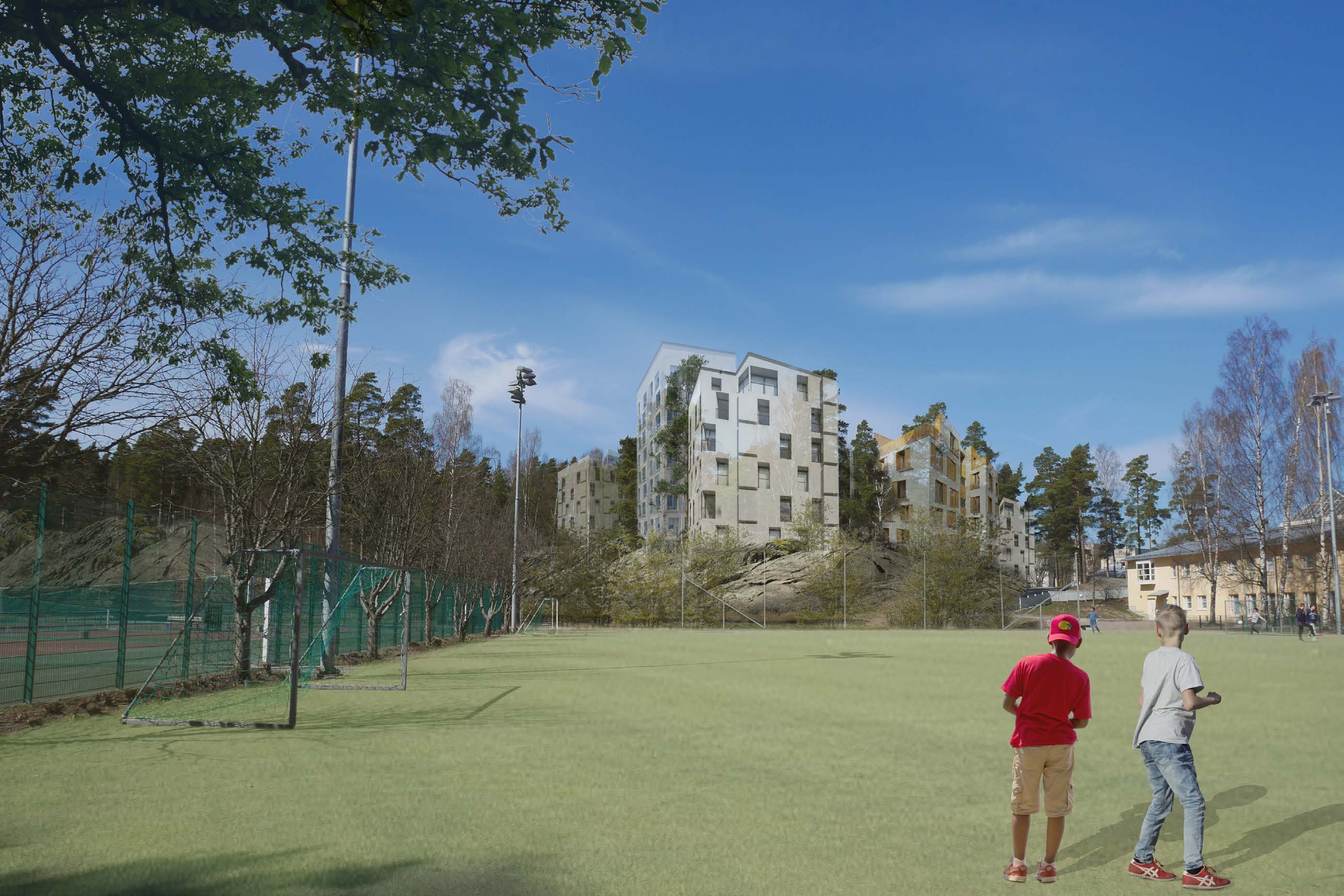 Ison Kallahden puisto Ison Kallahden puiston reunoille on suunniteltu täydennysrakentamista.