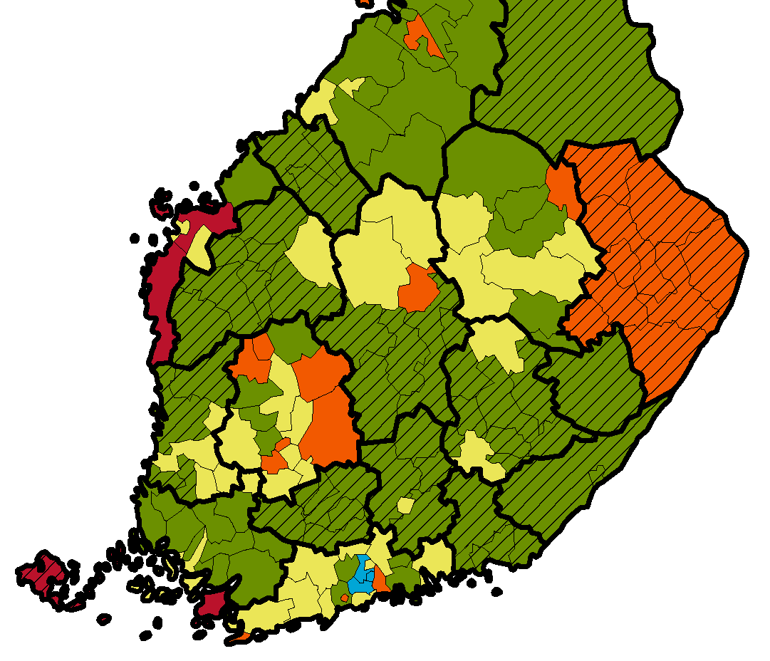 OSAPUOLET POHJOIS-SUOMI SADe KA KanTa KA JHKA Kunta KA Sidosarkkitehtuurit/ hankkeet ITÄ- JA KESKI-SUOMI / KYS-ERVA PIRKANMAA/ TAYS-ERVA