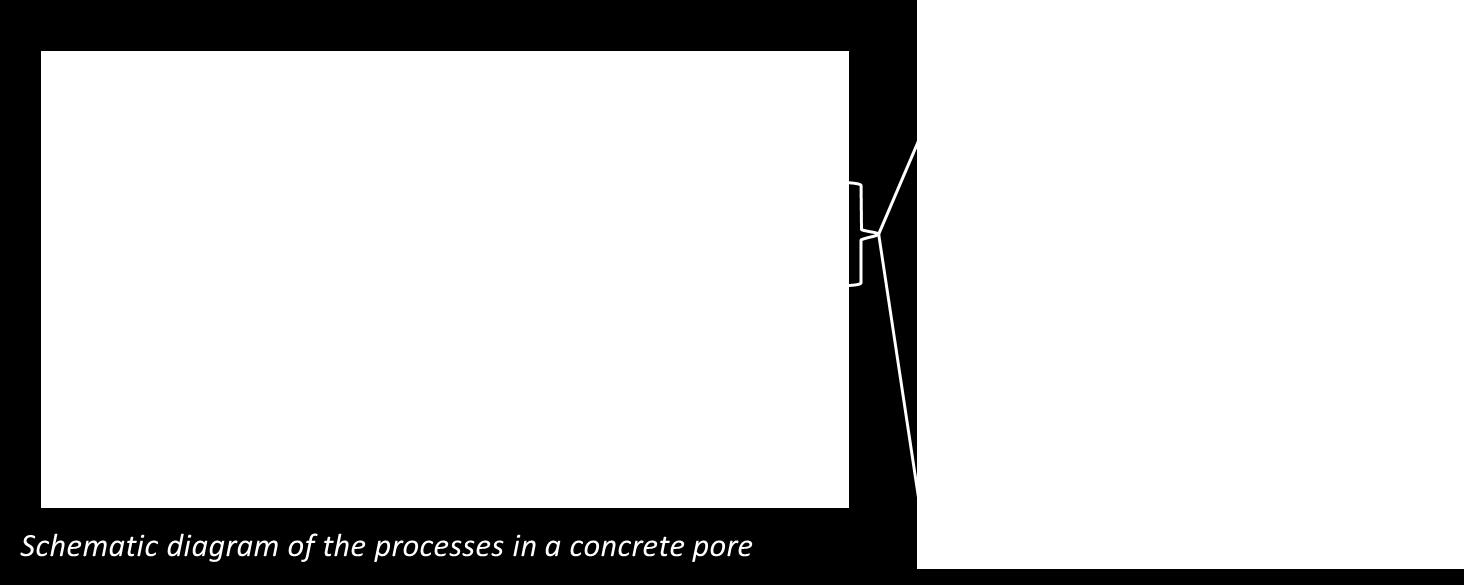 Vallitsevia ilmiöitä esimerkkisovelluksen betonissa > Diffuusio