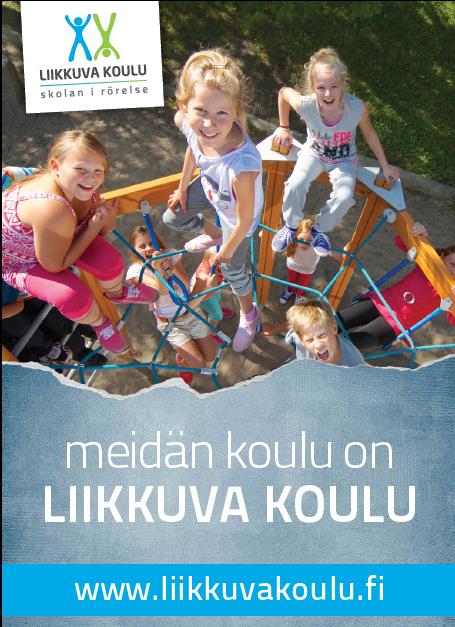 Mikä on Liikkuva koulu -ohjelma? Pilottivaiheen alkaessa 2010: 45 koulua. Nyt mukana yli 1100 koulua. Tavoitteena 100 % perusopetuksen kouluista vuoteen 2019 mennessä.