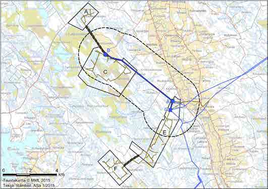 LÄNSI-TOHOLAMMIN TUULIPUISTON 110 KV SISÄINEN VOIMALINJA, YMPÄRISTÖSELVITYS 4 LÄNSI-TOHOLAMMIN TUULIPUISTON 110 KV SISÄINEN VOIMALINJA, YMPÄRISTÖSELVITYS 5 3. YHDYSKUNTARAKENNE JA MAANKÄYTTÖ 3.