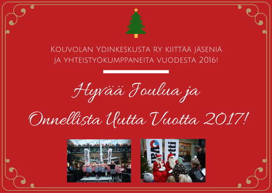 HYVÄÄ JOULUA!
