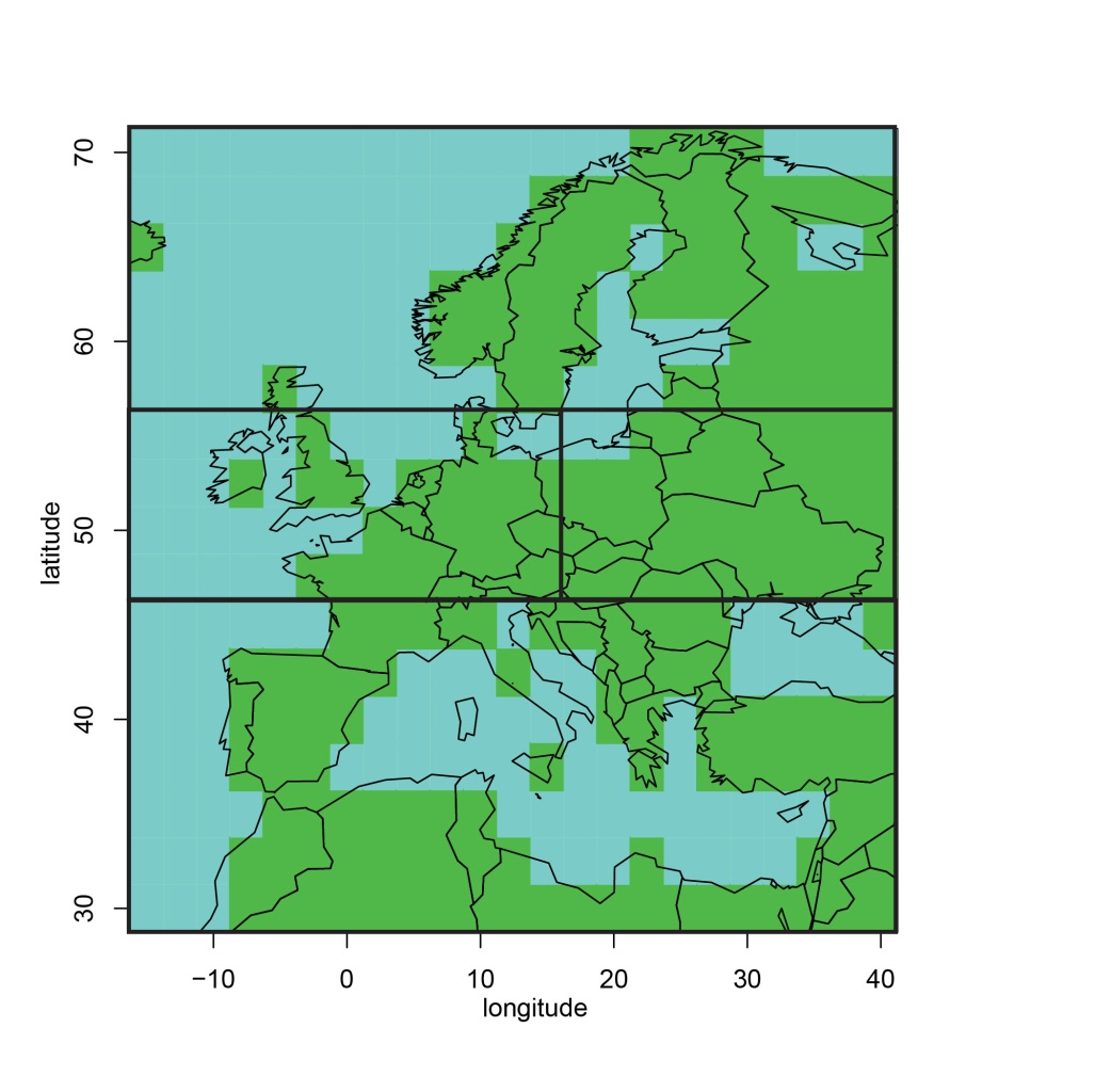 Metsäpalovaaran ajallinen vaihtelu Euroopan eri osissa