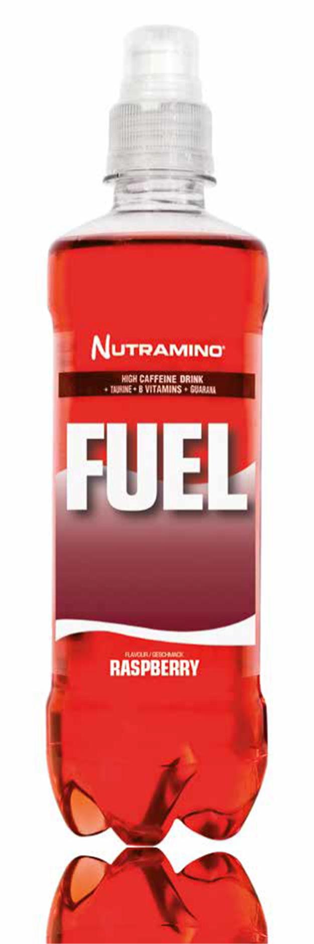 FUEL RASPBERRY 500 ml Nutramino Fuel on optimaalinen energiajuoma, jossa on 160 mg kofeiinia, guaranaa, tauriinia ja 24 g hiilihydraatteja.