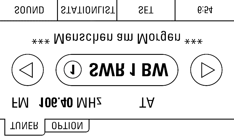 Käyttöelementit Manöverelement Betjeningselementer juhtseadised vadības elementi Valdikliai On/Off/Volume/Mute/Cancel TA FM/AM Tuner menu Unlocking Microphone Touchscreen Select/OK/Change