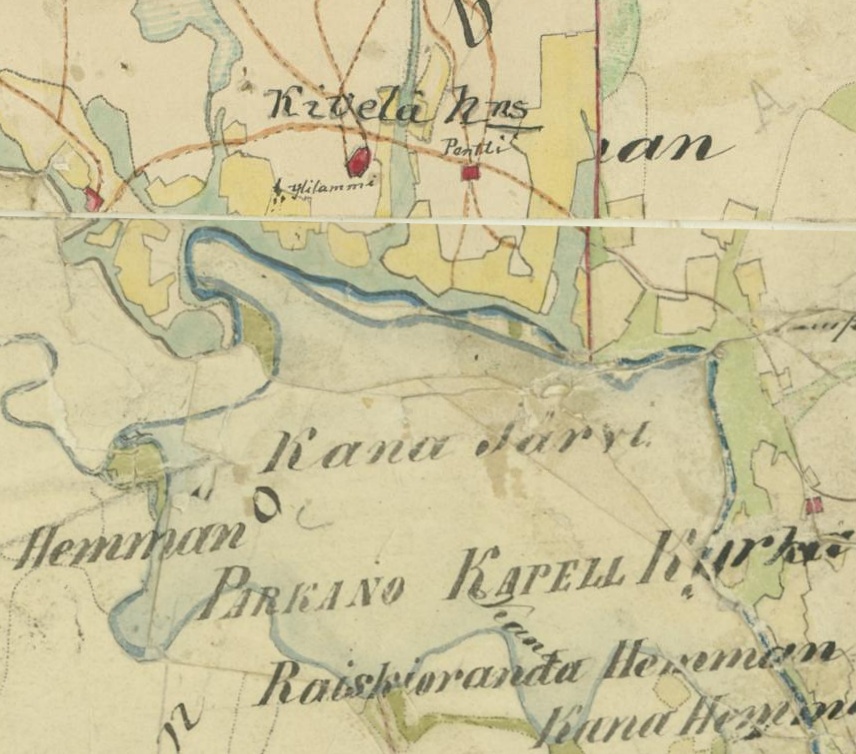 4 Alueella on vanha Pentin yksittäistalo. Kaavaselostuksessa mainitaan, että Pentti on erotettu 1700-luvulla perustetusta Kivelästä 1850-luvulla.
