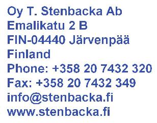 AB Dahréntråd Jonslund SE-465 80 Nossebro Sweden Phone: +46 (0)512-300 300 Fax: +46 (0)512-300 400 info@dahrentrad.se www.