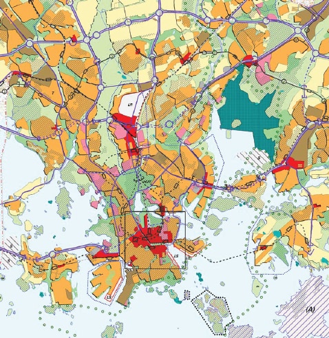 Yleiskaava Helsingin yleiskaava 2002:ssa (kaupunginvaltuusto 26.11.2003, tullut kaava-alueella voimaan 23.12.2004) alue on asuin- ja työpaikka-aluetta.
