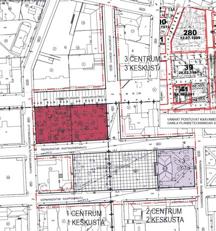 1.4 Ändring av detaljplan för torget och det s.k. HAB Irjala kvarteret. 1.