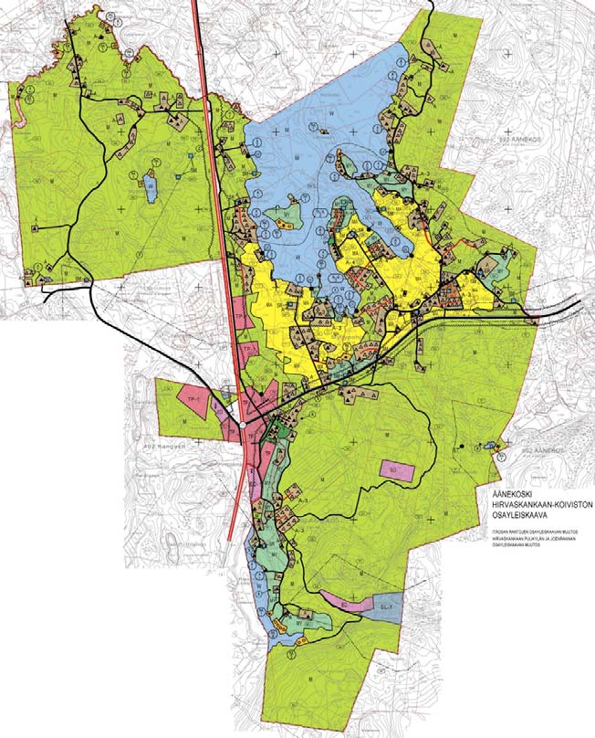 ÄÄNEKOSKEN KAUPUNKI HIRVASKANGAS-KOIVISTON OSAYLEISKAAVAN MUUTOS OSALLISTUMIS- JA ARVIOINTISUUNNITELMA (MRL 63 ) 29.11.