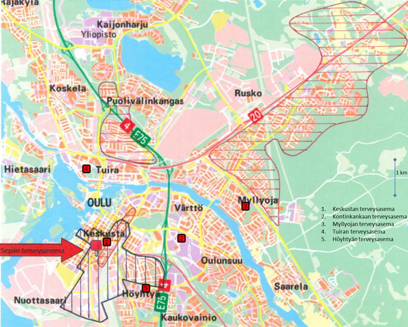 19 Taulukko 2. Kuntalaisten ilmoittamat syyt terveysaseman valinnoille ajanjaksolla 1.5.2011 31.12.2013 (OukaDW).