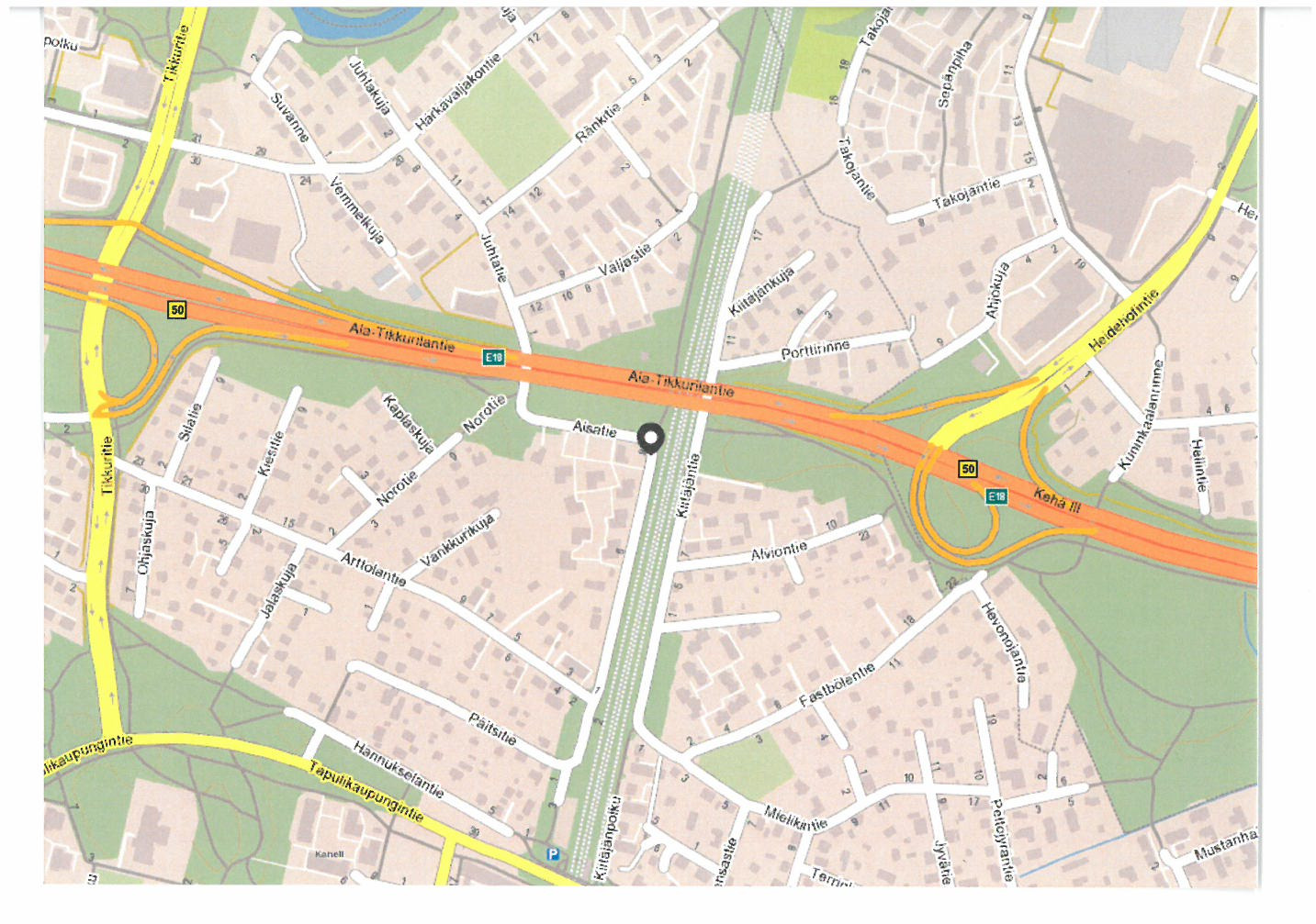 HEKA TAPULIKAUPUNKI AISATIE 8 LUONNOKSET 20.12.
