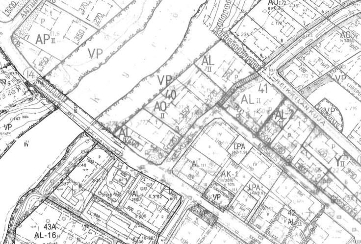 Asemakaava Asemakaavan on lääninhallitus vahvistanut 13.10.1982. Asemakaavassa alue on osoitettu asuin- liike ja toimistorakennusten(al), erillispientalojen(ao) ja puistoalueeksi(vp).
