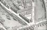 Venetsia Canal Grande Rialton sillalta n 1730 Dogien palatsin edessä 1700-l Merivaltojen nousu Genova 1481 Porvariston vallan kasvu Amsterdam Dam ja kaupungintalo 1653 Versailles 1624- (Louis Le Vau,