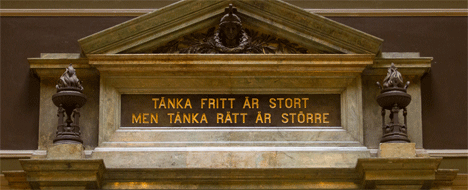 Tänka fritt är stort men tänka rätt är större Thomas Thorild 1759-1808 Vapaa ajaielu