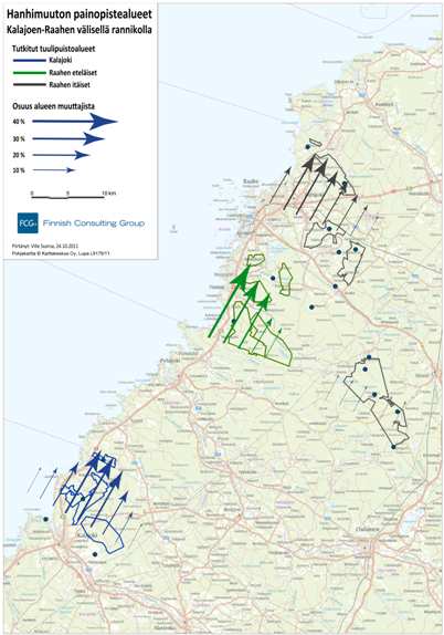 Harmaahanhet 6000 havaittua metsähanhea 2000 havaittua merihanhea 150 havaittua lyhytnokkahanhea 6000 määrittämätöntä harmaahanhea Muuttokanta Metsähanhi 12000-16000 yksilöä Merihanhi 4000-6000