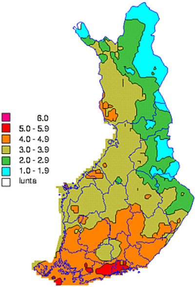 ILMASTOKATSAUS MAALISKUU MARS Hyvin kylmää ja kuivaa Metsäpalovaroituskausi alkaa keväisin Esimerkki