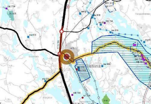 FCG SUUNNITTELU JA TEKNIIKKA OY 22.9.2015, Muutos 13.1.2016 Kaavaselostus Mikkelin kaupunki Ristiina ESE Koulukeskus asemakaava muutos 5 (12) 3.2 Suunnittelutilanne 3.2.1 Kaava-aluetta koskevat suunnitelmat ja päätökset Päätökset Rakennuslautakunta on myöntänyt rakennusluvan kiinteistökohtaiselle hakelämpölaitokselle.