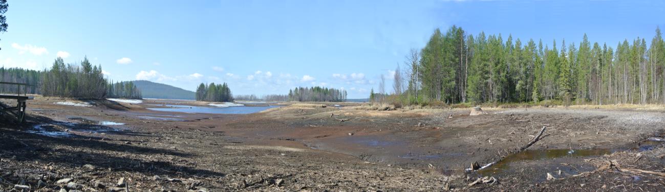 Seitakorvan padolla ei ole ollut lainkaan ohijuoksutuksia - tai ne ovat olleet vähäisiä vv. 1990-2014.