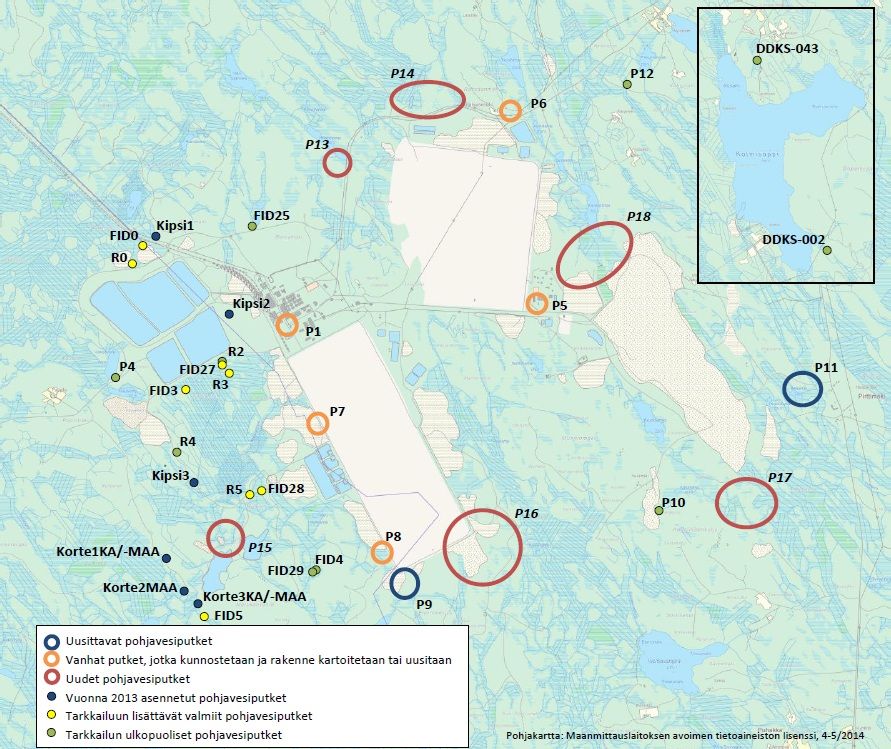 38 Antimonin, elohopean, kromin, lyijyn, seleenin ja vanadiinin määritykset esitetään poistettavaksi, koska niiden pitoisuudet ovat olleet hyvin pieniä/alle analyysitarkkuusrajojen, eikä niitä alueen