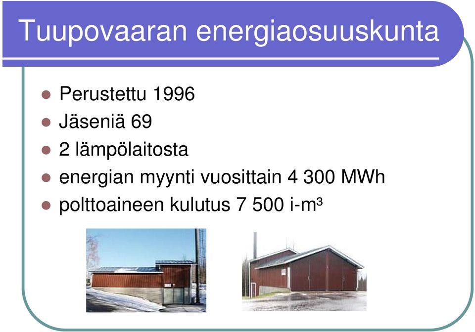 lämpölaitosta energian myynti
