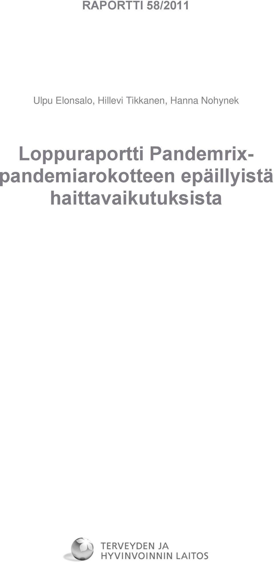 Loppuraportti