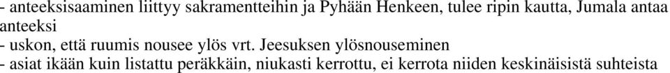 nousee ylös vrt.