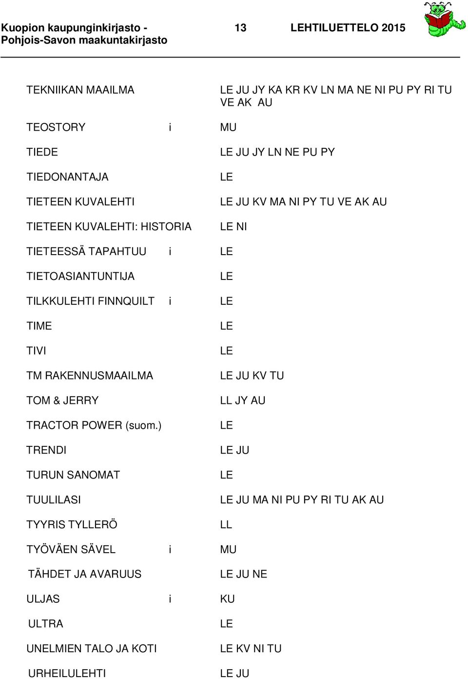 TIETOASIANTUNTIJA TILKKUHTI FINNQUILT i TIME TIVI TM RAKENNUSMAAILMA TOM & JERRY TRACTOR POWER (suom.