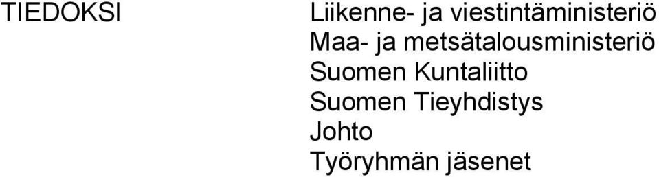 metsätalousministeriö Suomen