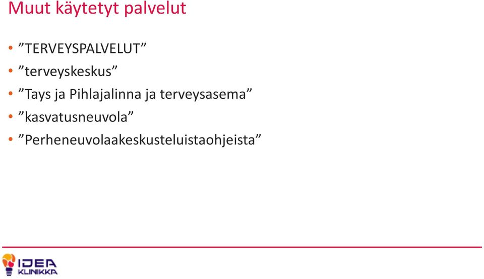 ja Pihlajalinna ja terveysasema