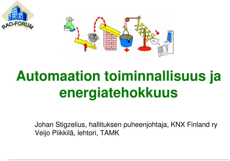 hallituksen puheenjohtaja, KNX