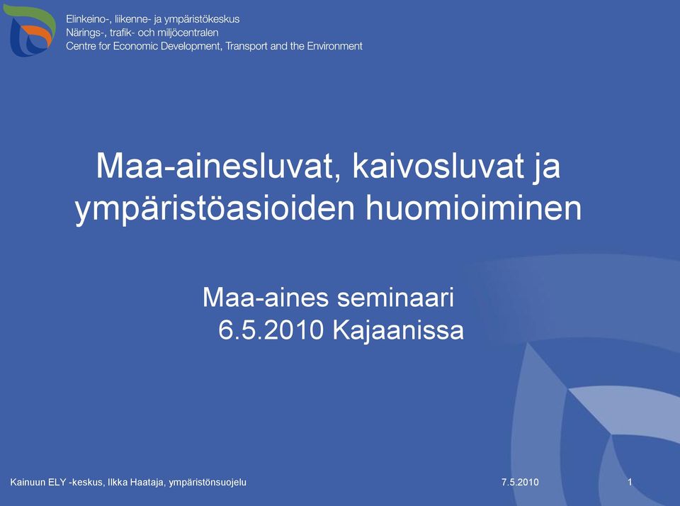 seminaari 6.5.