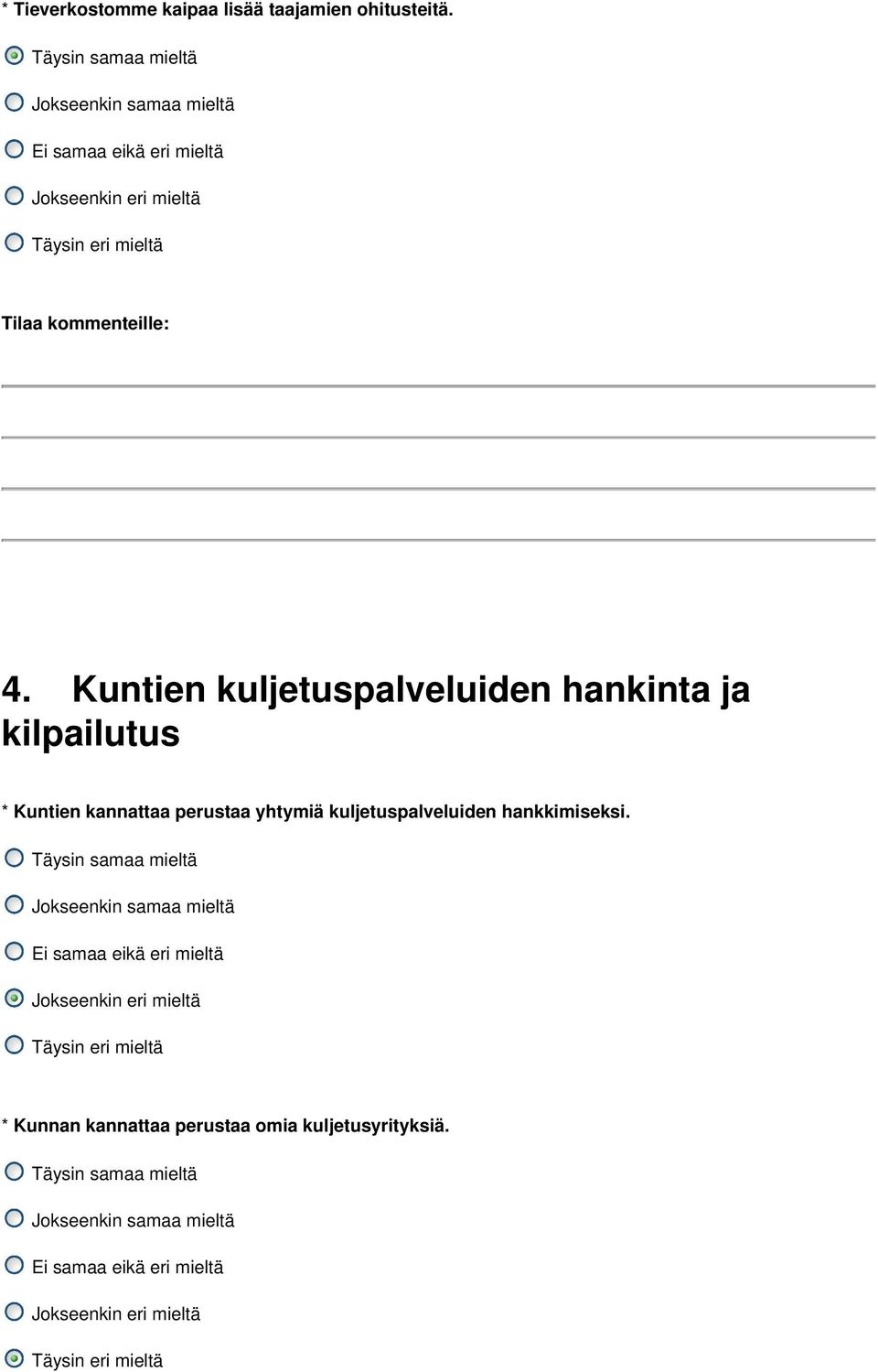 Kuntien kuljetuspalveluiden hankinta ja kilpailutus * Kuntien