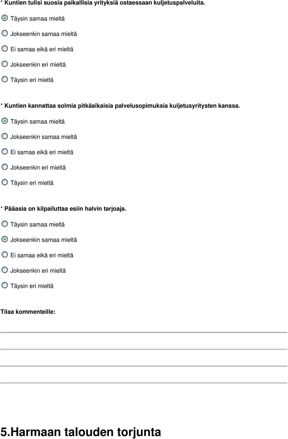 * Kuntien kannattaa solmia pitkäaikaisia palvelusopimuksia