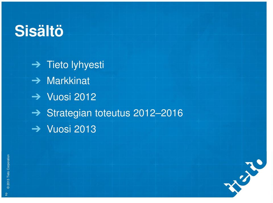 Vuosi 2012 Strategian