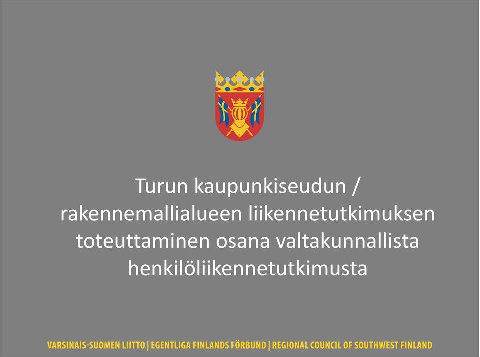 liikennetutkimuksen