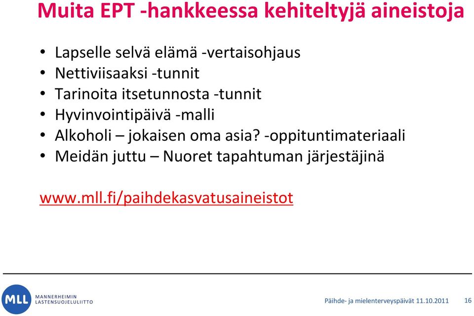 Alkoholi jokaisen oma asia?