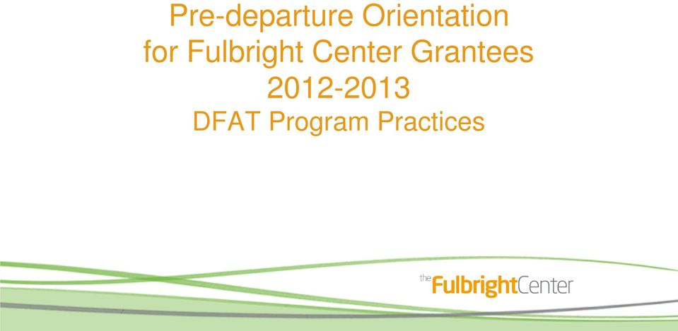 Fulbright Center