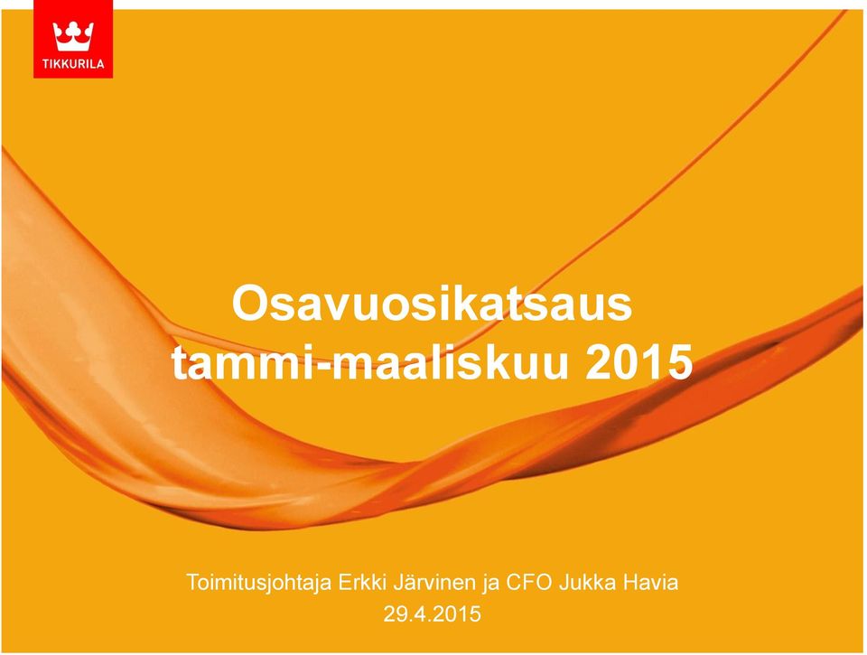Toimitusjohtaja Erkki