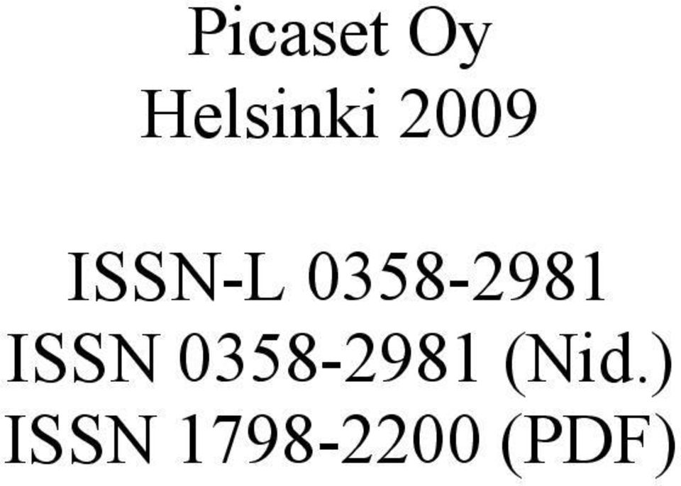 0358-2981 ISSN