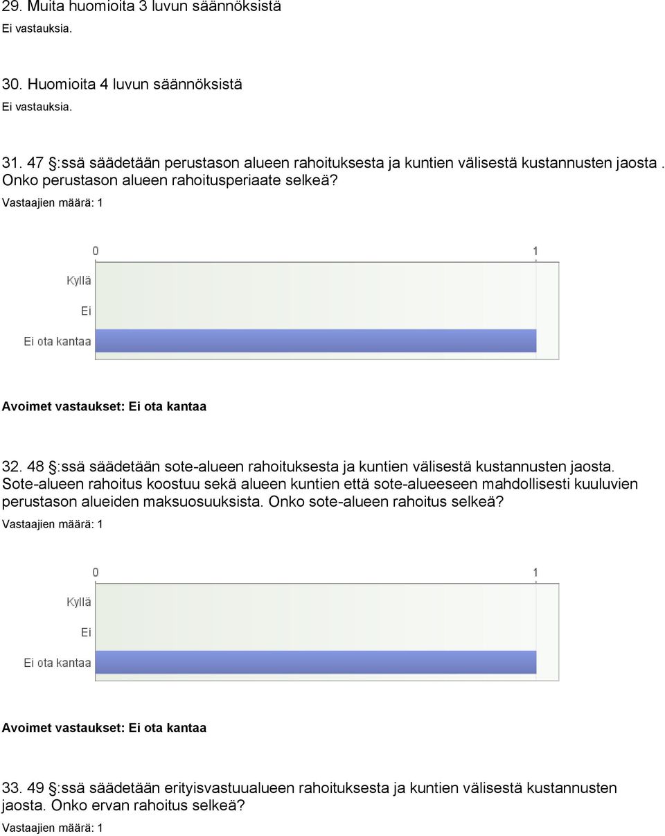 48 :ssä säädetään sote-alueen rahoituksesta ja kuntien välisestä kustannusten jaosta.