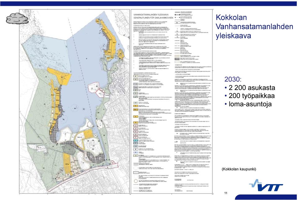 yleiskaava 2030: 2 200