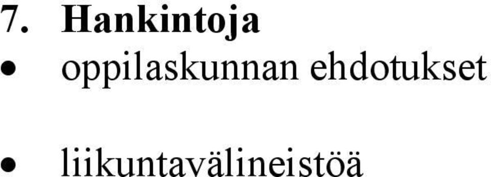 ehdotukset