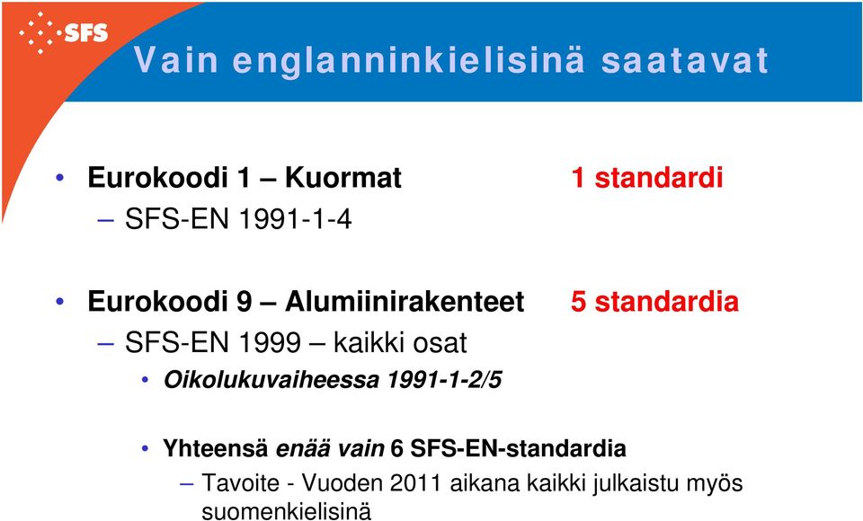 kaikki osat Oikolukuvaiheessa 1991-1-2/5 Yhteensä enää vain 6